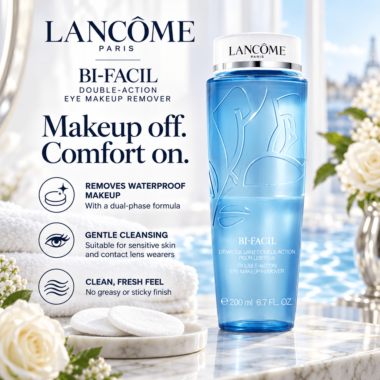 Bi-Facil Double Action Eye Makeup Remover