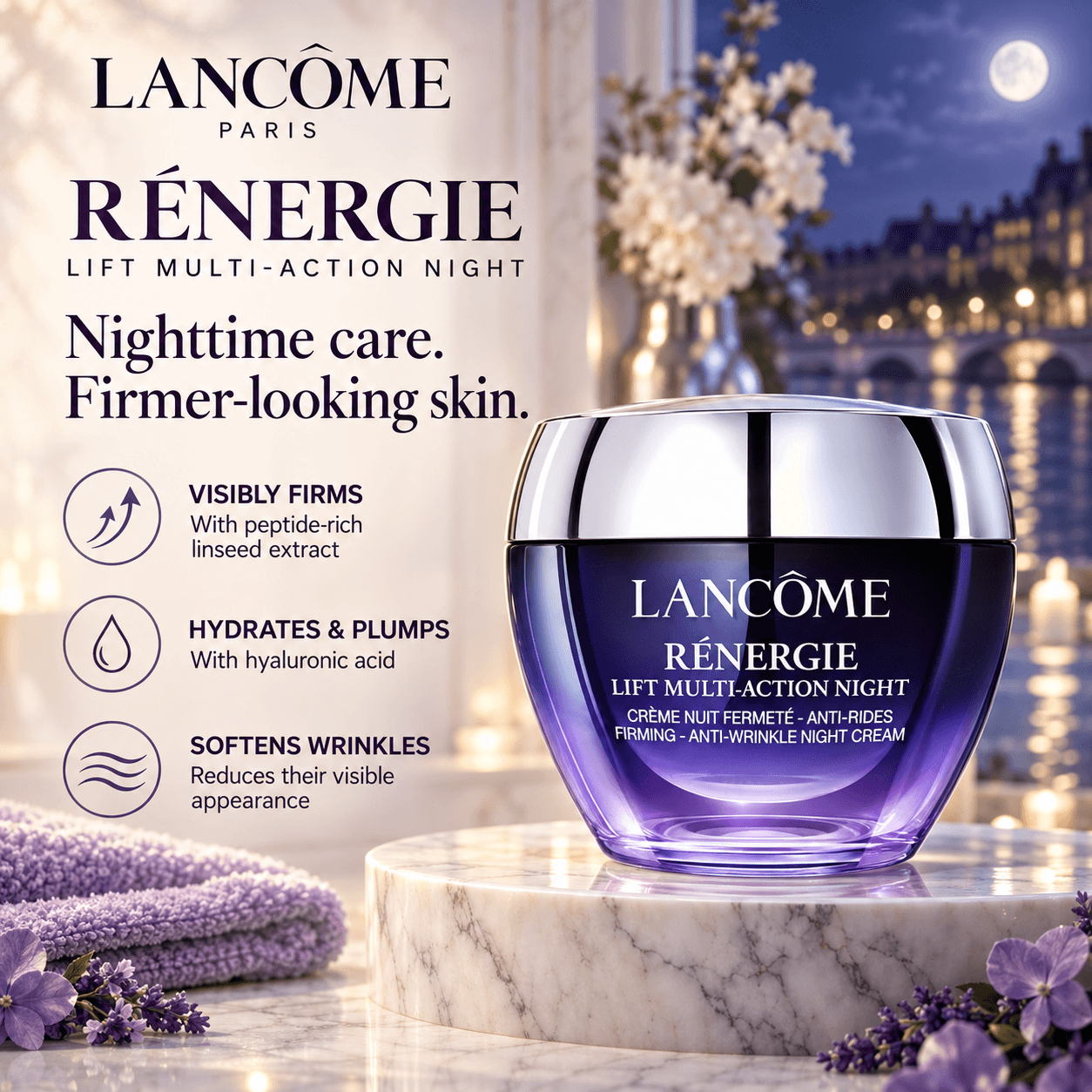 Rénergie Lift Multi-Action Night Face Cream