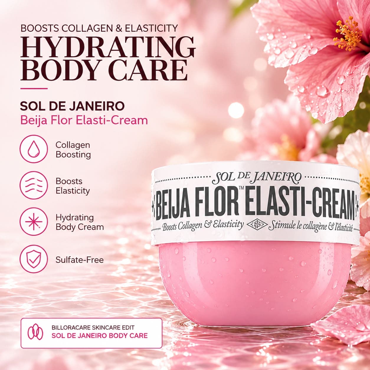 Sol de Janeiro Collagen Boosting Beija Flor Elasti-Cream Body Cream