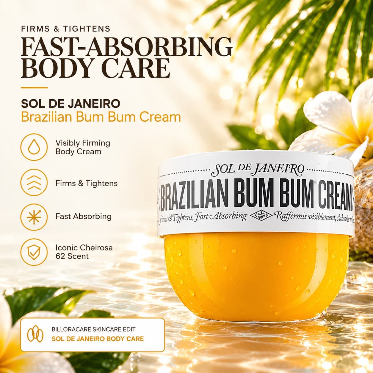 Sol de Janeiro Brazilian Bum Bum Cream Visibly Firming Body Cream