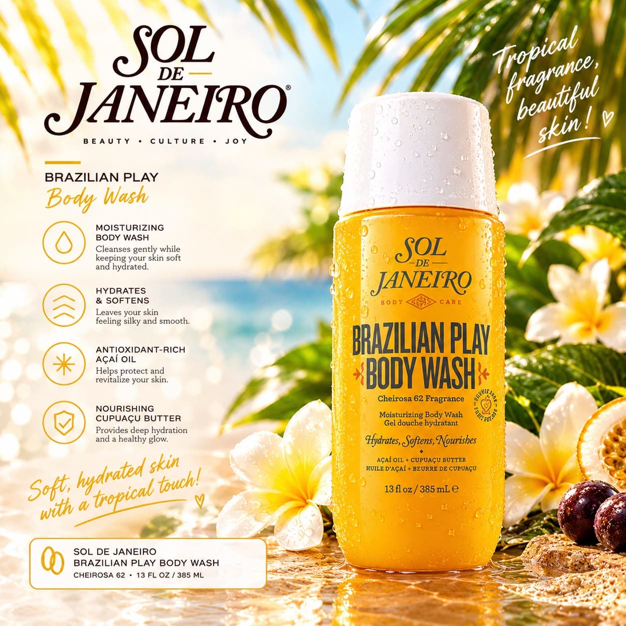 Sol de Janeiro Brazilian Play Body Wash