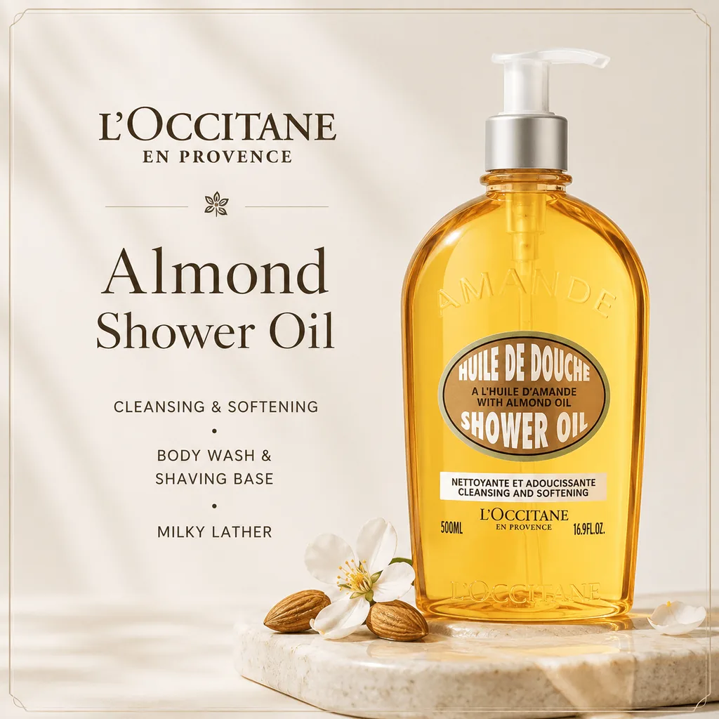 Almond Shower Oil