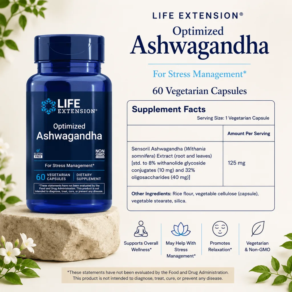 Life Extension – Ashwagandha