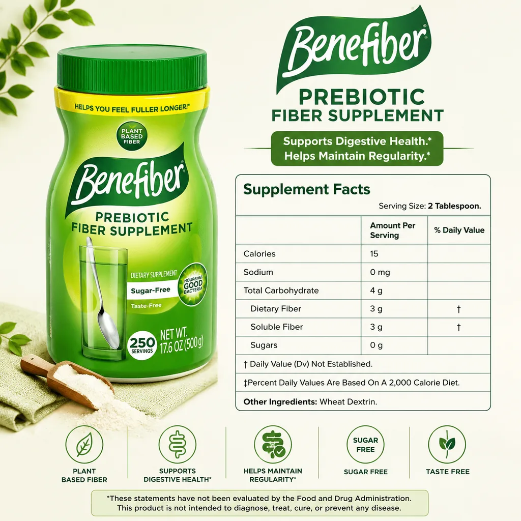 Benefiber -Prebiotic Fiber Powder