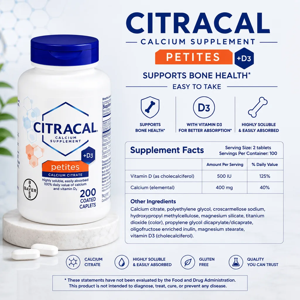 Citracal – Calcium Supplement + D3