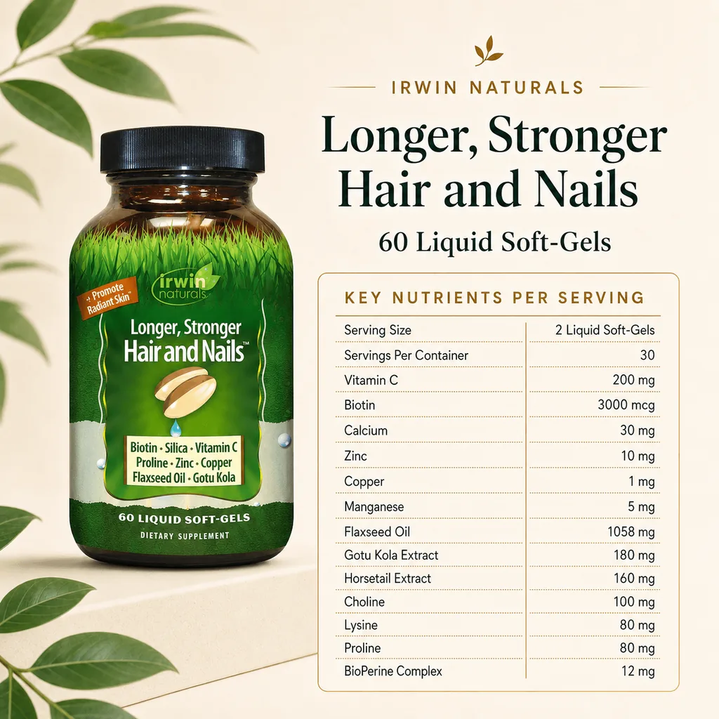 Longer Stronger Hair And Nails