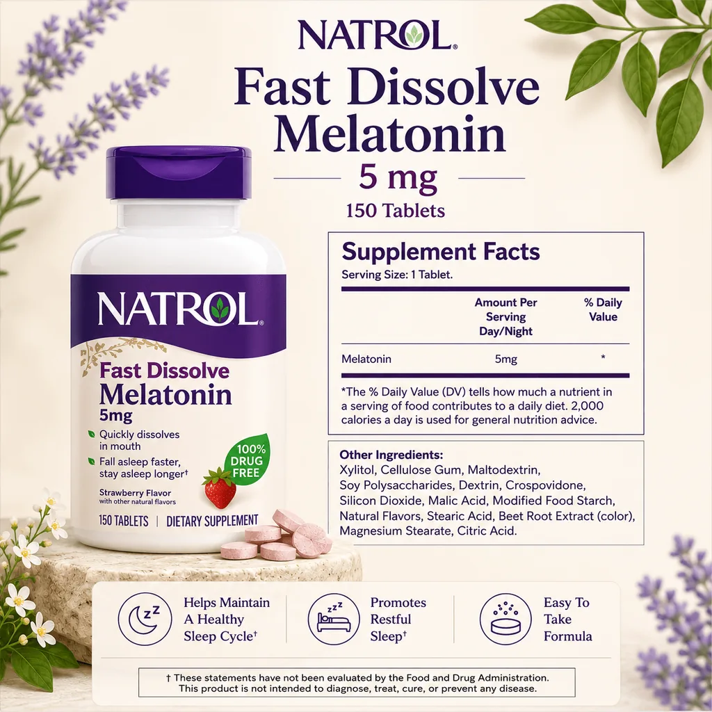 Natrol – Fast Dissolve Melatonin