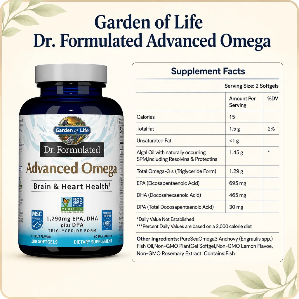 Garden of Life Advanced Omega