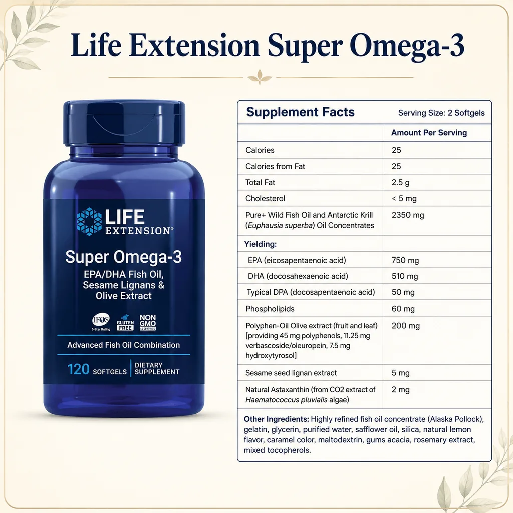 Life Extension Super Omega-3